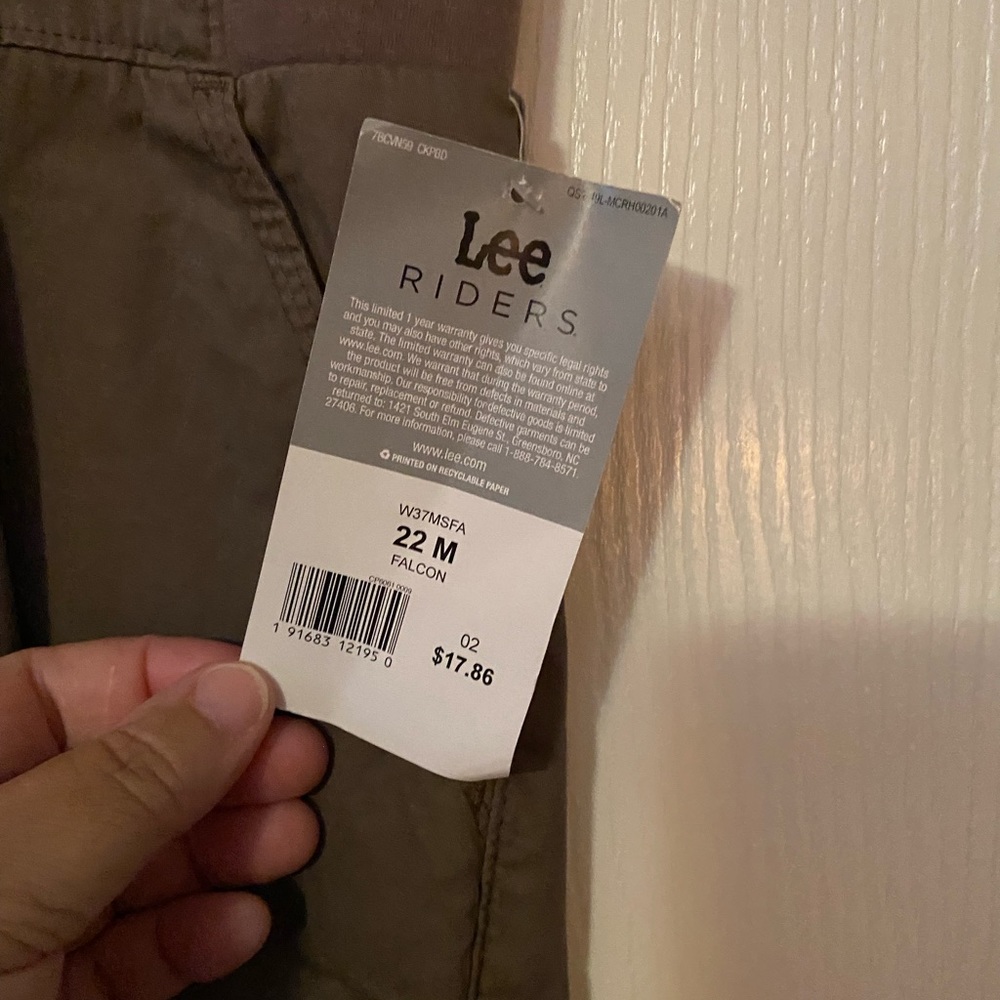 NWT Lee Riders Brown Shorts - Picture 3 of 7
